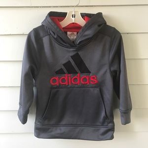 Adidas boys hoodie sz 5